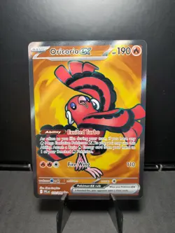 Pokemon TCG Oricorio ex 110/094 Me02 Phantasmal Flames Holo Pack Fresh NM PSA 10 - Image 1