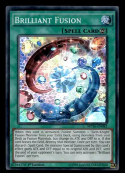 Brilliant Fusion MP16-EN082 Super Rare 2016 Mega-Tins Mega Pack Yu-Gi-Oh NM - Image 1