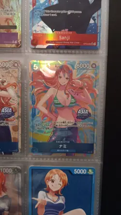 One Piece Card Nami P-112 Promo Mini Tin Pack Set Vol.2 Asia Japanese TCG - Image 1
