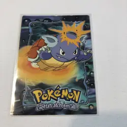 Pokemon #08 Wartortle Topps Movie Stage 2 E8 of 12 Trading Cards 1999 - Image 1