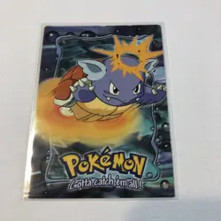 Pokemon #08 Wartortle Topps Movie Stage 2 E8 of 12 Trading Cards 1999 - Image 2