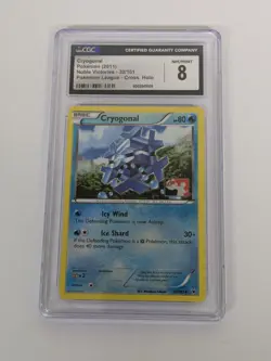 Lot Of 3 CGC Graded Pokemon Cards Cryogonal Kingambit Mega Latias Promo Cards - Image 2