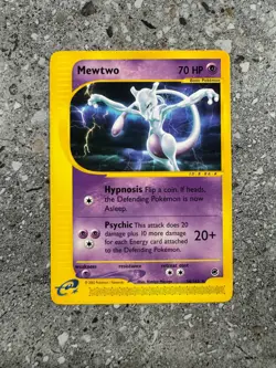 Pokemon TCG Cards Mewtwo 56/165 Expedition Rare NM - Image 1