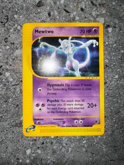Pokemon TCG Cards Mewtwo 56/165 Expedition Rare NM - Image 3