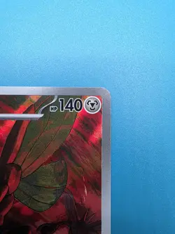 Pokemon TCG Scizor 205/197 SV03: Obsidian Flames Full Art Illustration Rare Holo - Image 3