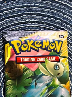 1 Pokemon TCG Sun & Moon Team Up Booster Pack - Celebi & Venusaur Art - Image 3