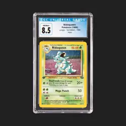 1999 Pokemon Jungle 1st Edition Nidoqueen Holo 7/64 CGC 8.5 NM-MINT+ - Image 2