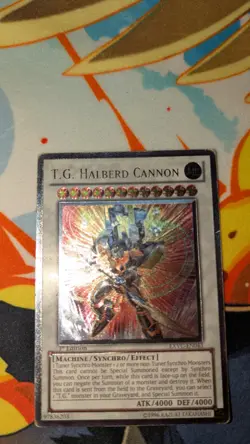 YuGiOh! | T.G. Halberd Cannon | EXVC-EN043 Ultimate Rare | 1st Ed. MP - Image 5