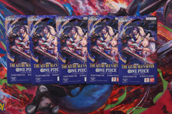 One Piece TCG. The Azure Sea’s Seven (5) Sleeved Packs. New Release Ships Fast! - Image 1