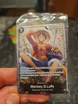 One Piece Monkey D. Luffy P-075 English Promo Tin Set Vol 2 Exclusive Sealed - Image 1