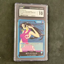 Boa Hancock - One Piece Card Game JPN. 500 Years in the Future OP07-038 L CGC 10 - Image 1