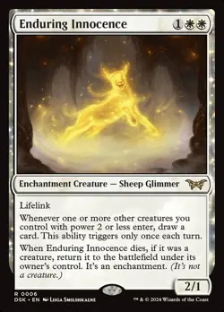MTG Magic the Gathering Enduring Innocence (6/469) Duskmourn House of Horror - Image 1