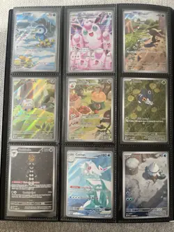 Pokemon Illustration Rare Card and Full Art Ex and Trainer Lot Of 18 NM - Image 1