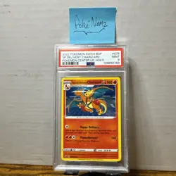 Special Delivery Charizard Pokemon Black Star Promo Holo SWSH075 PSA 9 MINT - Image 1