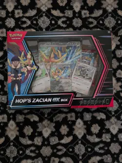 Pokemon TCG: Hop’s Zacian ex Box - Image 1