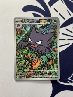 Pokemon Haunter 027 MEP Mega Evolution Promo Holo Rare Stage - Image 1