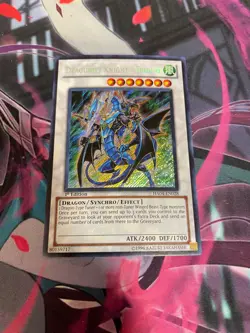 YUGIOH - DRAGUNITY KNIGHT TRIDENT - SECRET RARE - 1ST ED - NM - HA04 - Image 1