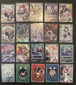 HOLOLIVE TCG BULK OF 20 CARDS QUINTET SPECTRUM SY - SR - S - R ENGLISH ENG - Image 1