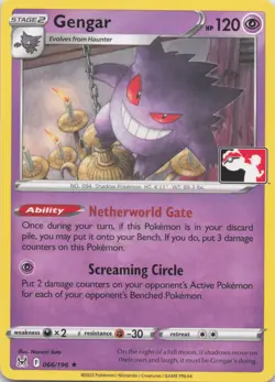Gengar 066/196 Normal Prize Pack Series Cards NM - Image 1