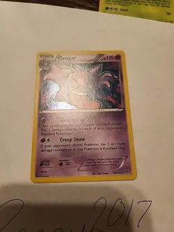 Pokemon Gengar TCG Holo Rare Card XY Breakthrough 60/162 NM-LP - Image 2