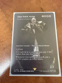 DDcards🇨🇦 Mtg Final Fantasy Emet-Selch Ascian Son of Yawgmoth K’’rrik Showcase - Image 1
