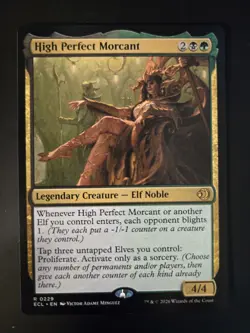 High Perfect Morcant NM Lorwyn Eclipsed MTG FREE SHIPPING - Image 1