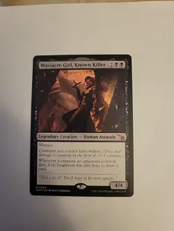 MTG - Massacre Girl, Known Killer - Regular Mythic - Image 3