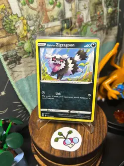 Pokemon TCG - Galarian Zigzagoon (Regular) - Fusion Strike - 159/264 - Common - Image 1