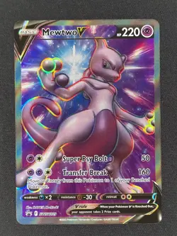 Mewtwo V SWSH229 Pokemon Sword Shield Promo 2022 NM 🔥🔥🔥 - Image 1