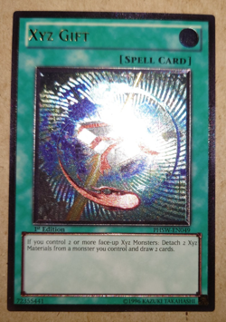 YU-GI-OH! Ultimate Rare Xyz Gift PHSW-EN049 1st Edition - Image 1