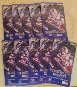 x10 One Piece OP-14 Sleeved Booster Packs Lot | Official Bandai | Factory Sealed - Image 1