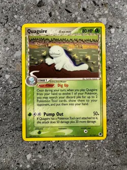 Pokemon TCG Cards Quagsire 21/101 Dragon Frontiers Rare - Image 1