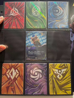 League of Legends TCG Card Game Chinese Riftbound Rune Night Full Promo Card Set - Image 1
