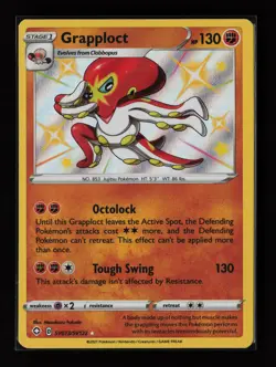 Grapploct SV073/SV122 Shiny Holo Rare Shining Fates: Shiny Vault Pokemon Card - Image 1
