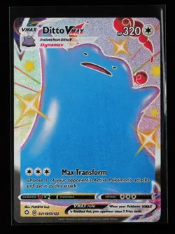 Ditto VMAX SV119/SV122 Shiny Holo Rare Shining Fates: Shiny Vault Pokemon Card - Image 1