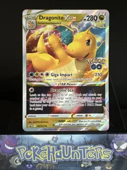 Pokemon Card Dragonite VSTAR SWSH236 Promo Black Star Half Art Rare NM - Image 1