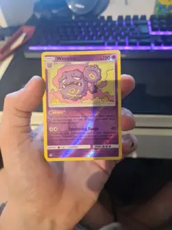 Pokemon TCG Sun & Moon Unbroken Bonds Reverse Holofoil Rare Card #74 Weezing LP - Image 1