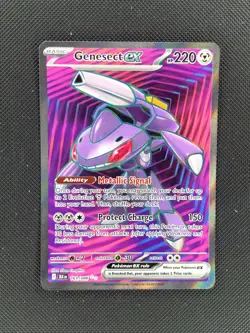 Genesect EX 161/086 Black Bolt Ultra Rare Pokemon Card NM - Image 1