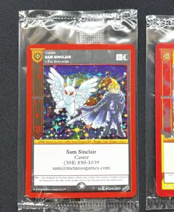 Metazoo Sam Sinclair Holo Promo Lot Rare Collect A Con Promos 5 Cards Mothman - Image 3