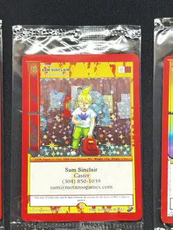 Metazoo Sam Sinclair Holo Promo Lot Rare Collect A Con Promos 5 Cards Mothman - Image 4