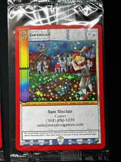 Metazoo Sam Sinclair Holo Promo Lot Rare Collect A Con Promos 5 Cards Mothman - Image 5
