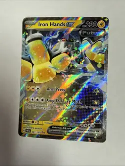 Iron Hands ex 031/131 SV: Prismatic Evolutions NM Pokemon Card TCG M - Image 1