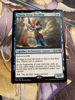 Thassa, Deep-Dwelling | Magic: the Gathering | Theros Beyond Death | LP - Image 1