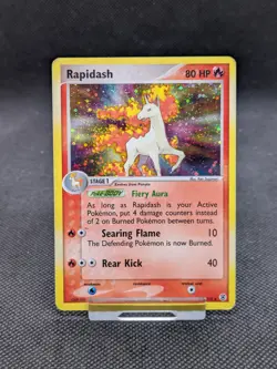 Rapidash 13/112 EX FireRed & LeafGreen Holo Rare Pokemon LP/Played - Image 1