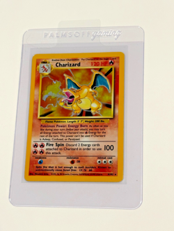 Pokemon TCG Charizard Base Set 4/102 Unlimited Holo Rare Ungraded - Image 2