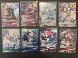 HOLOLIVE TCG BULK OF 8 OSR UR CARDS QUINTET SPECTRUM + S + RR + R ENGLISH ENG - Image 1