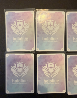 HOLOLIVE TCG BULK OF 8 OSR UR CARDS QUINTET SPECTRUM + S + RR + R ENGLISH ENG - Image 5