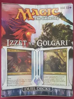 Magic The Gathering DUEL DECKS IZZET VS GOLGARI New Sealed Box Set MTG - Image 1