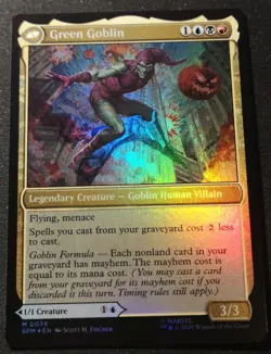 Norman Osborne / Green Goblin - Foil - SPM - MTG - EN - NM - 0039 - Image 2