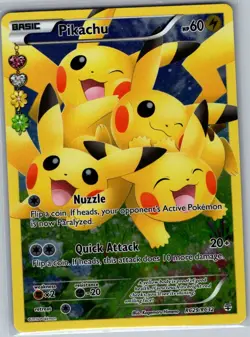 Pikachu (Full Art) RC29/RC32 Generations: Radiant Collection - Pokemon Card - NM - Image 1